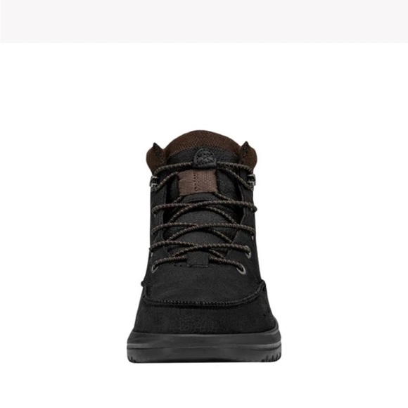NWT Hey Dude Bradley Black Leather Boots main image 10